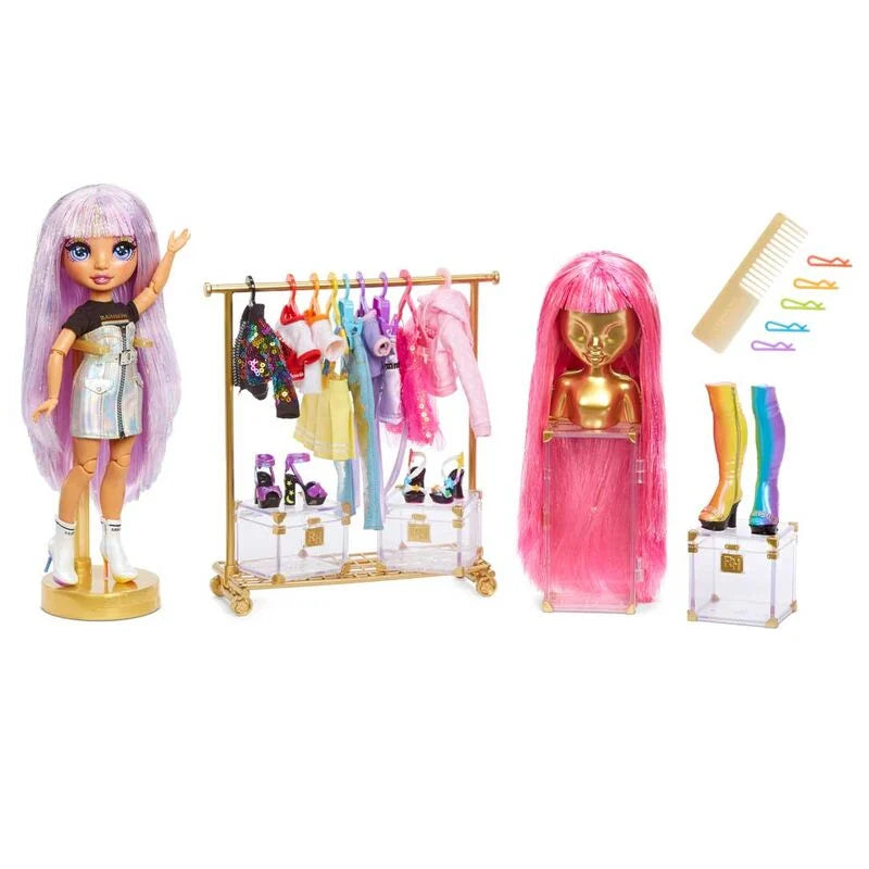 Boneca Avery Fashion Studio Rainbow High 25 cm — fotografia original 2