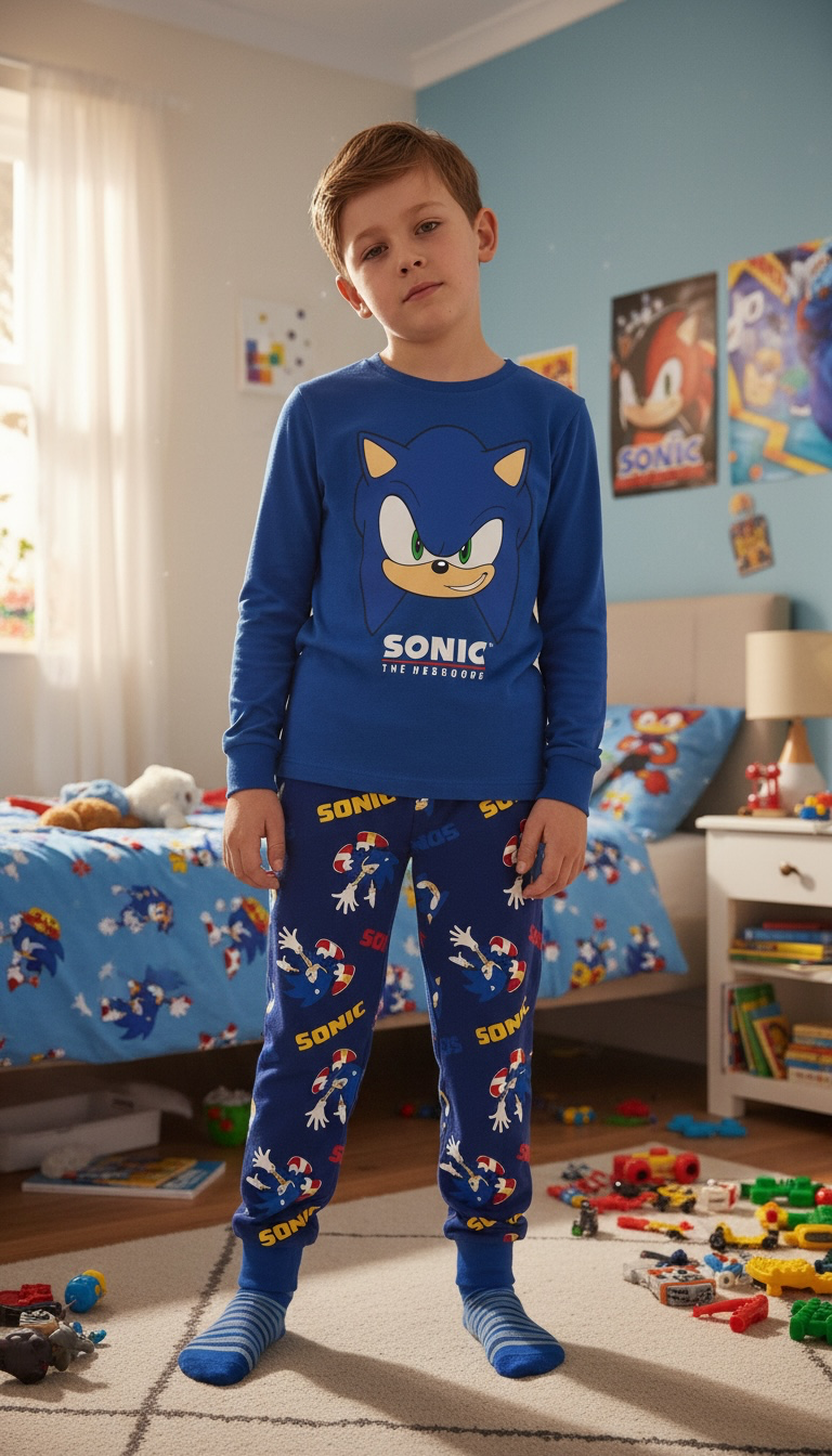 Pijama Sonic the Hedgehog