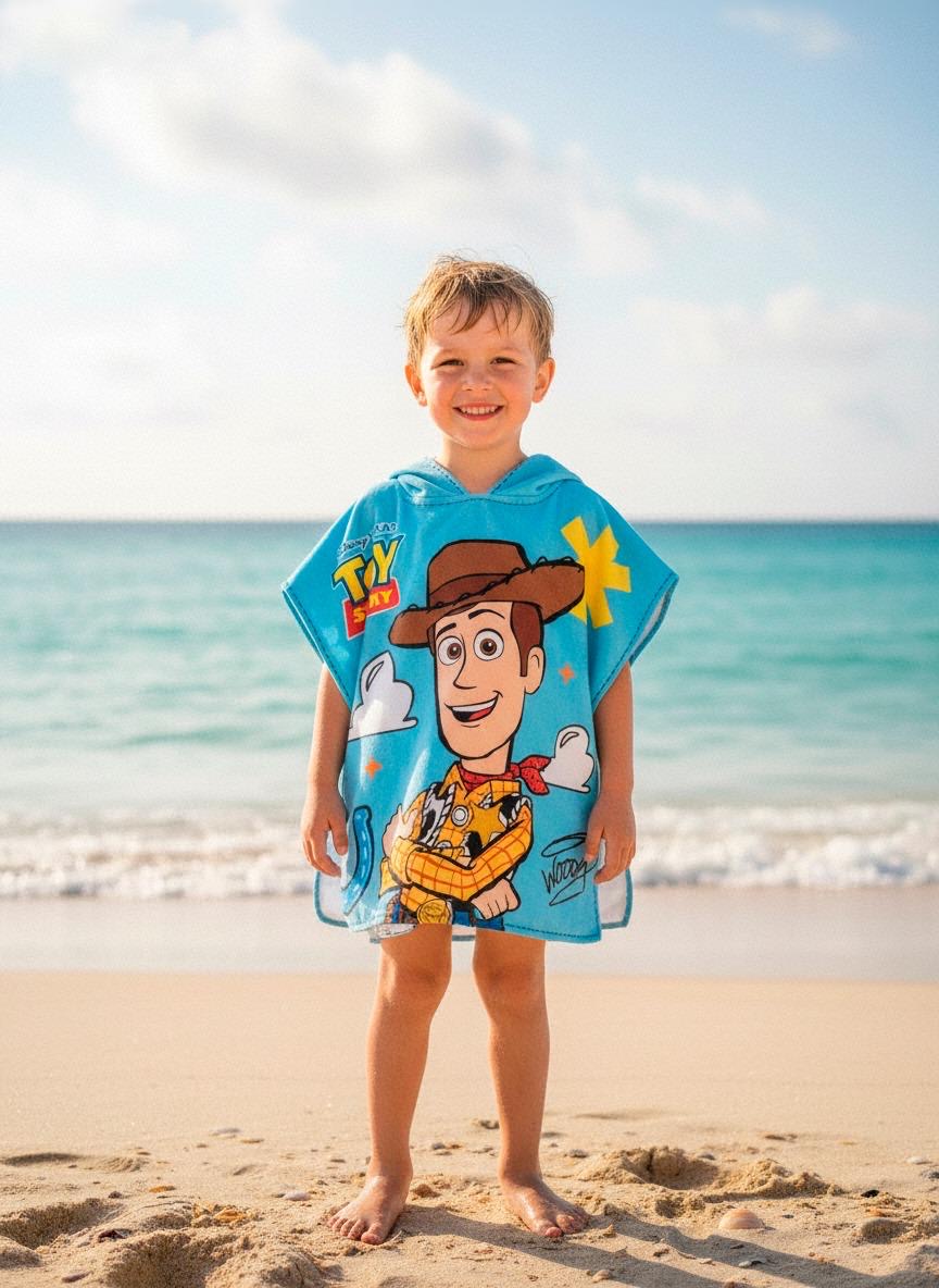 Poncho Toalha de Praia Toy Story