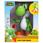 Figura Interativa Yum Yum Yoshi Super Mario — 20 cm