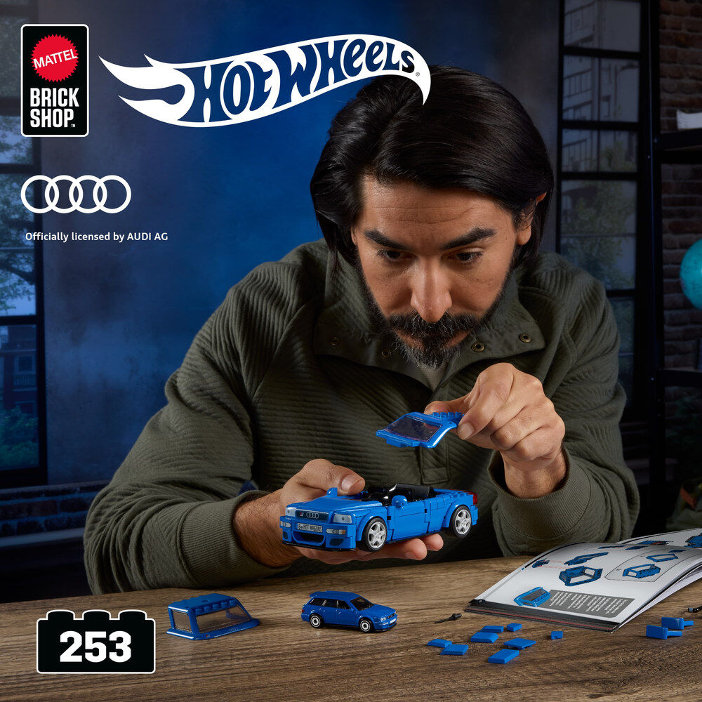 Hot Wheels Mattel Brick Shop Audi Avant RS2 1994 — Speed Series — fotografia 2