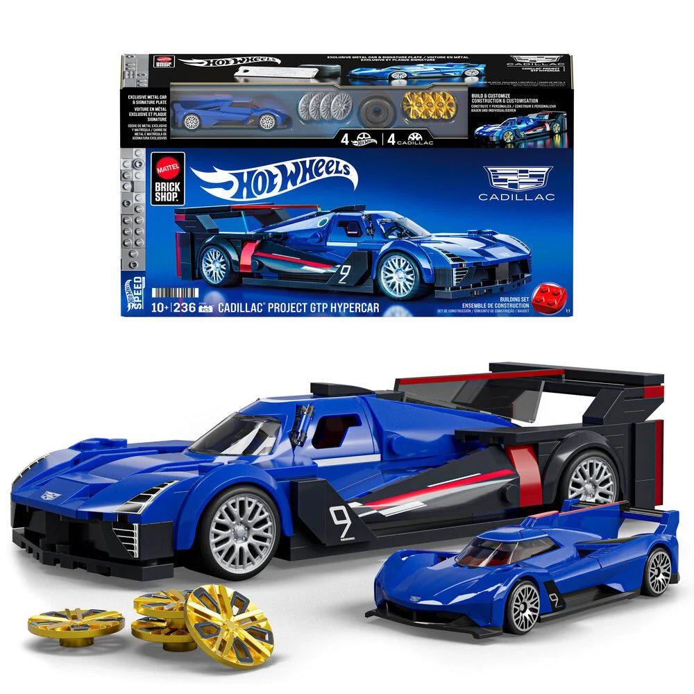 Hot Wheels Mattel Brick Shop Cadillac Project GTP — Speed Series — fotografia 1