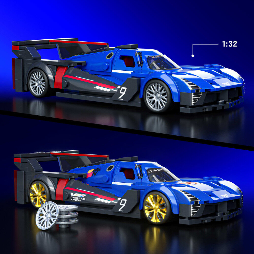 Hot Wheels Mattel Brick Shop Cadillac Project GTP — Speed Series — fotografia 3