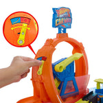 Pista Hot Wheels City Megalavagem com Looping Color Shifters — fotografia 5