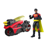 Figura Robin com Moto Batlink DC Premier — fotografia 3