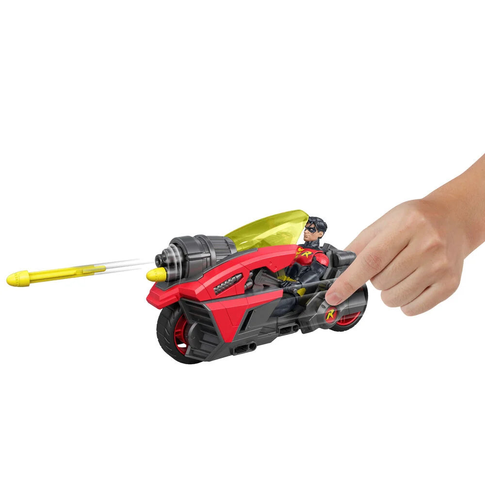Figura Robin com Moto Batlink DC Premier — fotografia 4