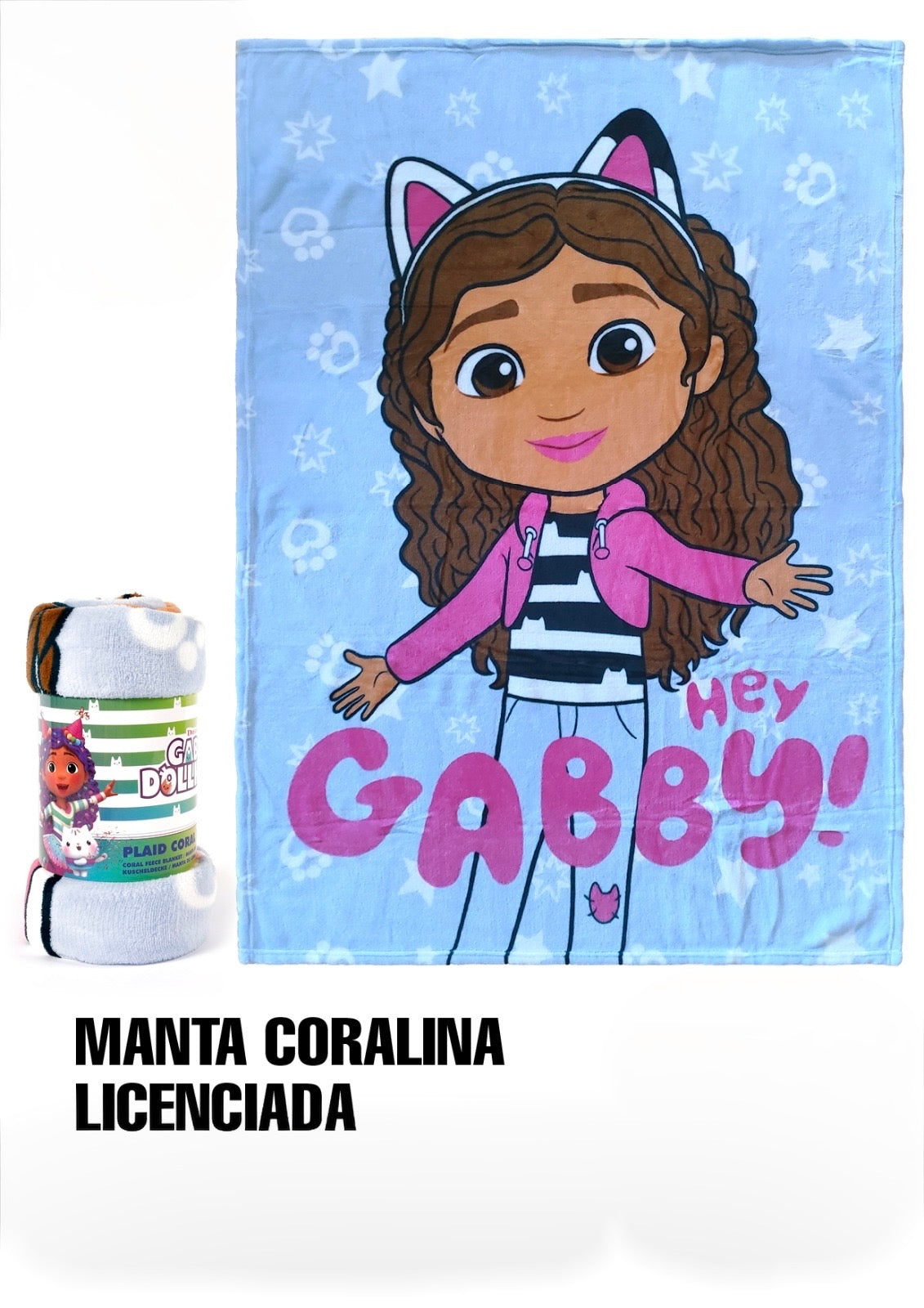 Manta Coralina Gabby's Dollhouse Hey Gabby