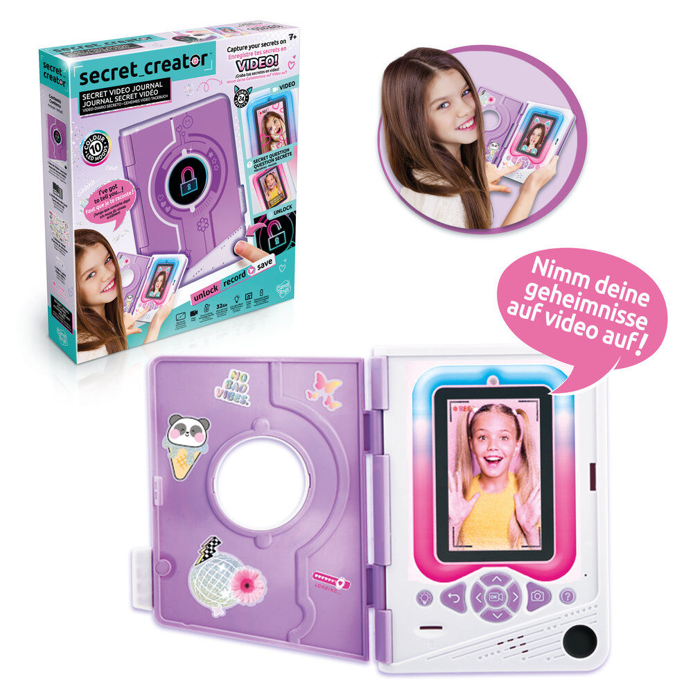 Diário Secreto de Vídeo com Impressão Digital Photo Creator — fotografia 1