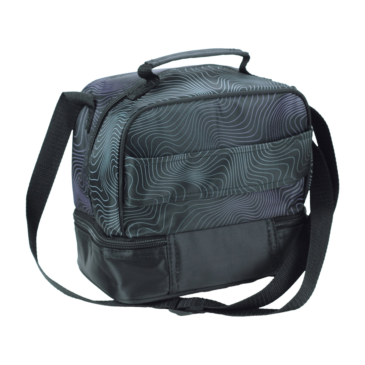 K-POP Demon Hunters Black Thermal Lunch Bag with 2 compartments