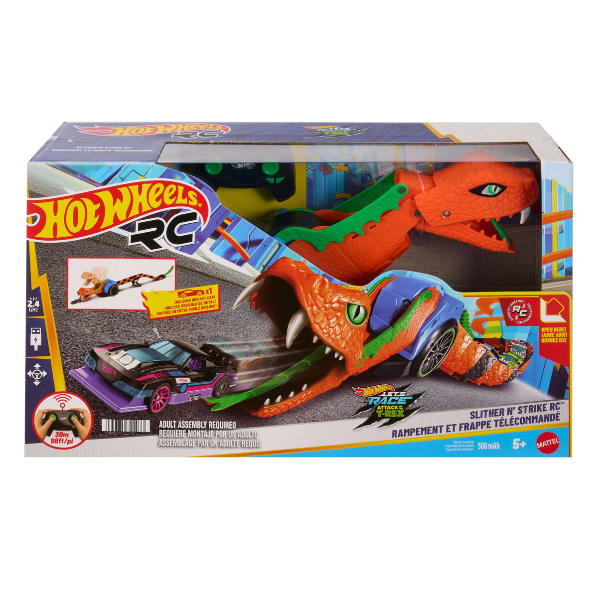 Serpente Telecomandada Hot Wheels Slither ’N Strike — imagem 6