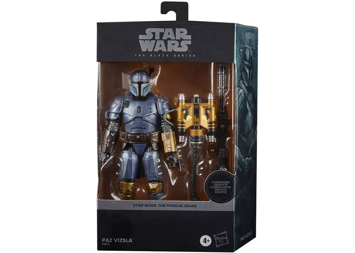 Figura Paz Vizla Carbonized Black Series Star Wars 15 cm
