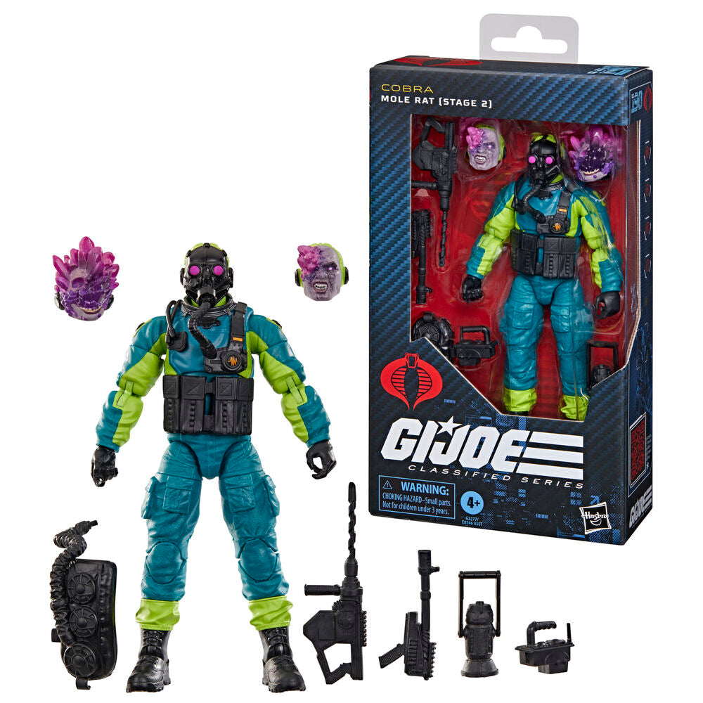 Figura Mole Rat Stage 2 G.I. Joe Classified Series 15 cm - imagem 5