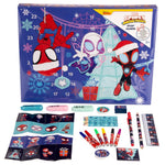 Calendário do Advento de Papelaria Spidey Marvel