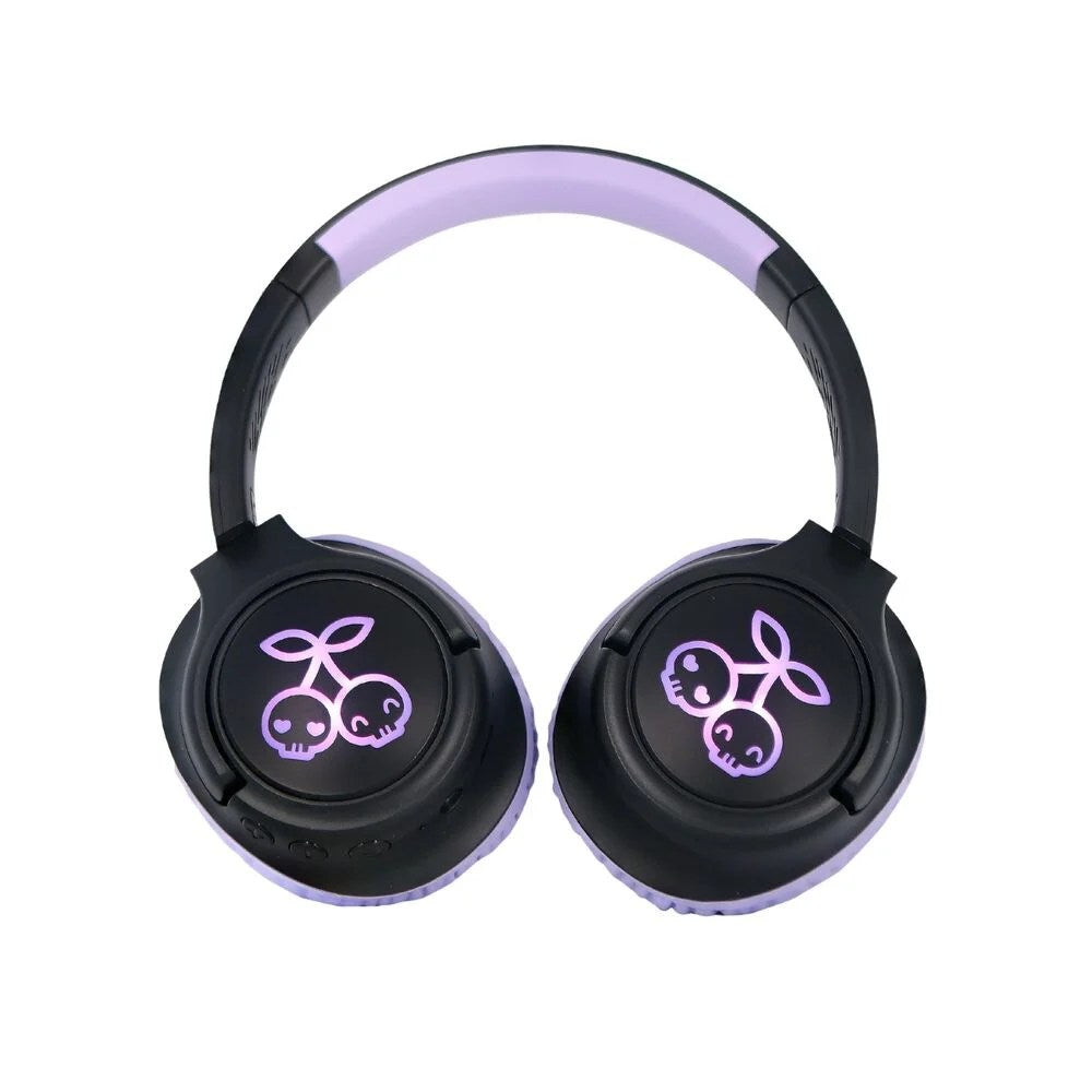 Auriculares Infantis Kuromi Hello Kitty LED Bluetooth - imagem 3