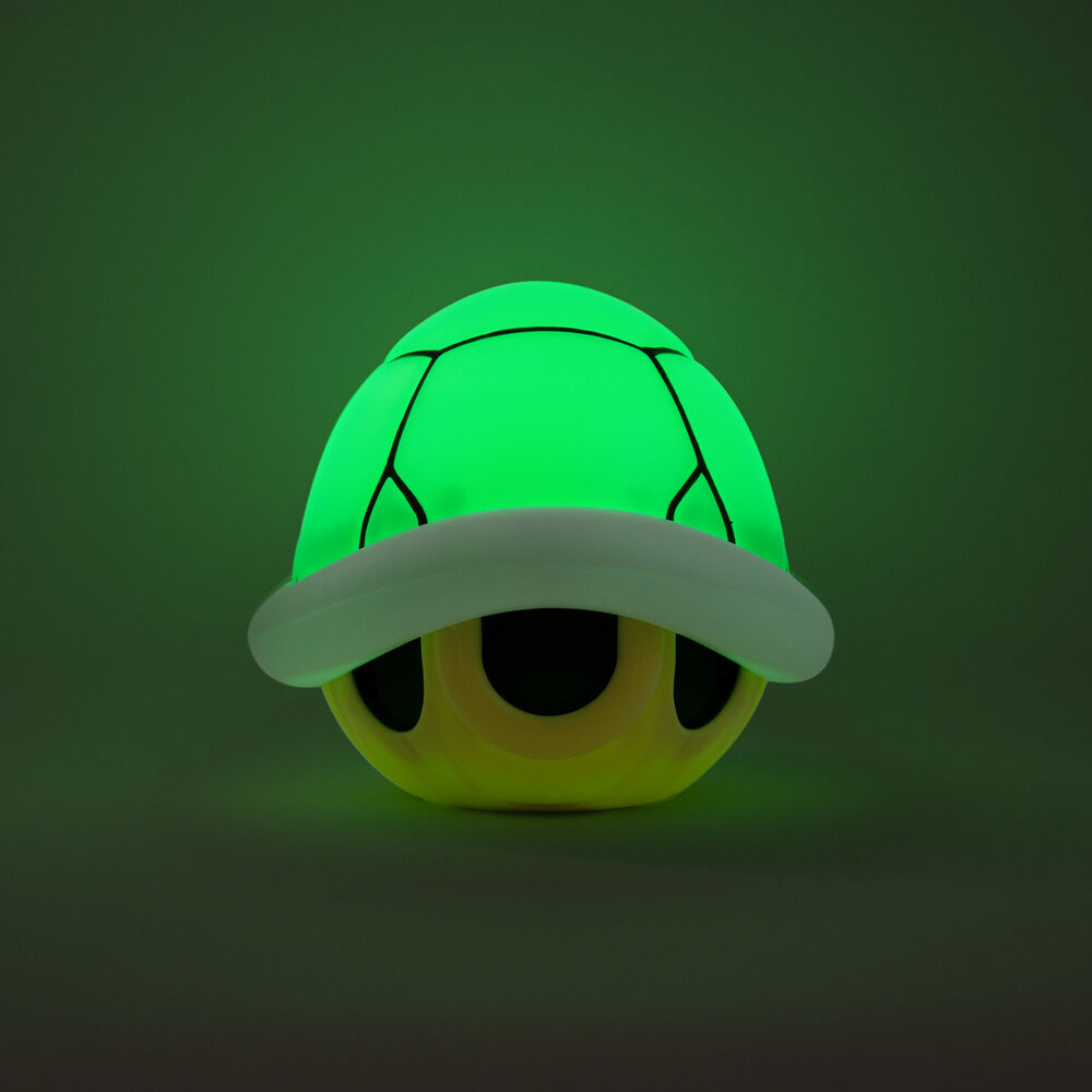 Luz com Som Carapaça Verde Super Mario 12 cm — imagem principal