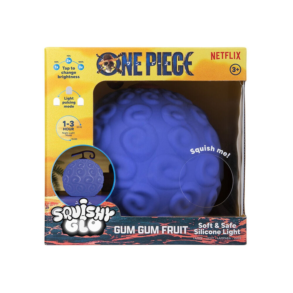 Luz Recarregável Squishy Fruta Gomu Gomu One Piece — imagem 3