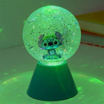 Globo Luminoso LED com Purpurina Stitch Disney 17 cm — imagem 2