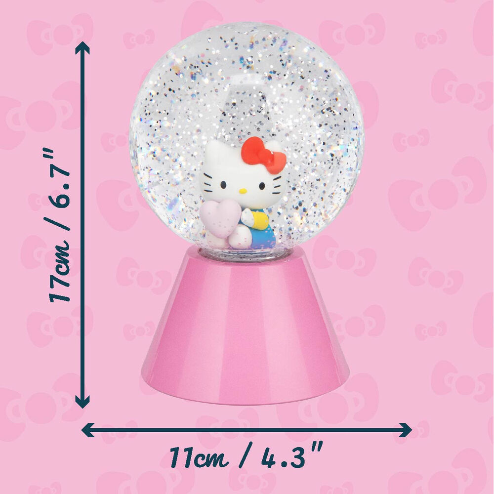 Luz LED com Purpurina Hello Kitty — imagem 4