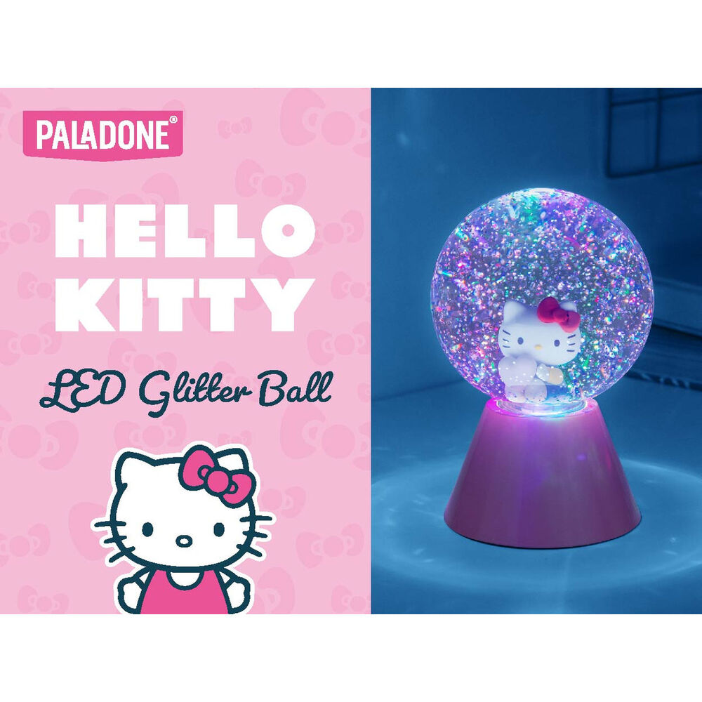 Luz LED com Purpurina Hello Kitty — imagem 13