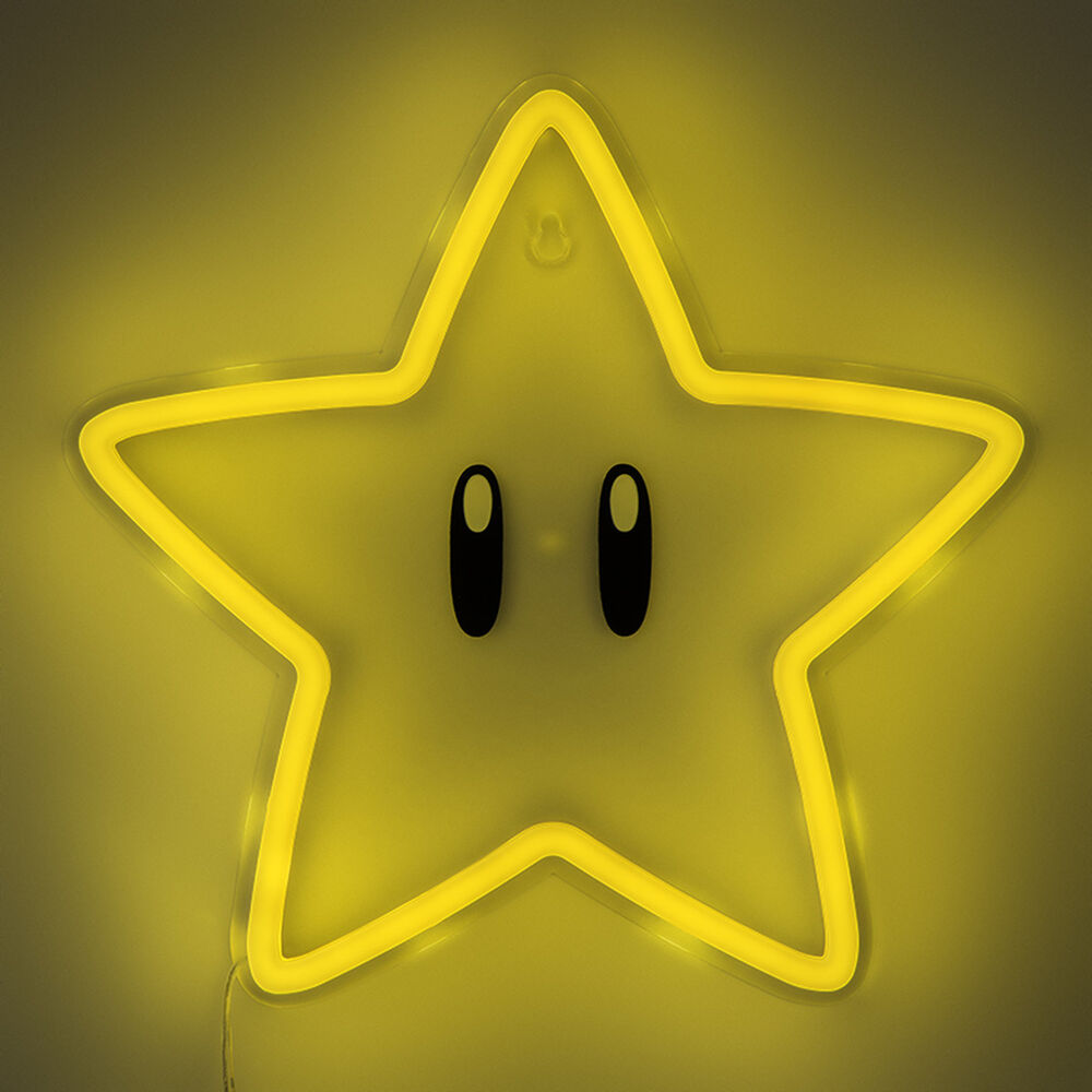 Luz LED de Parede Super Estrela Super Mario 24 cm — imagem 3
