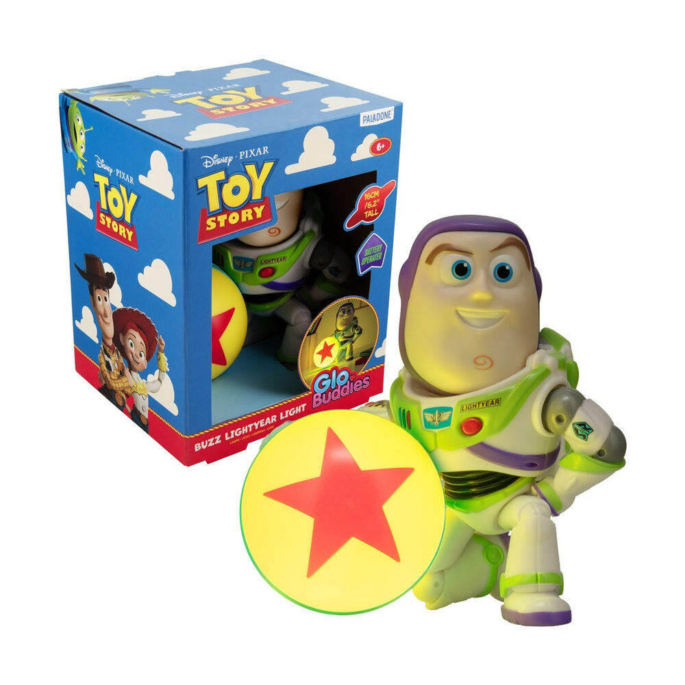 Luz de Presença GloBuddies Buzz Lightyear Toy Story Disney 16 cm — imagem principal