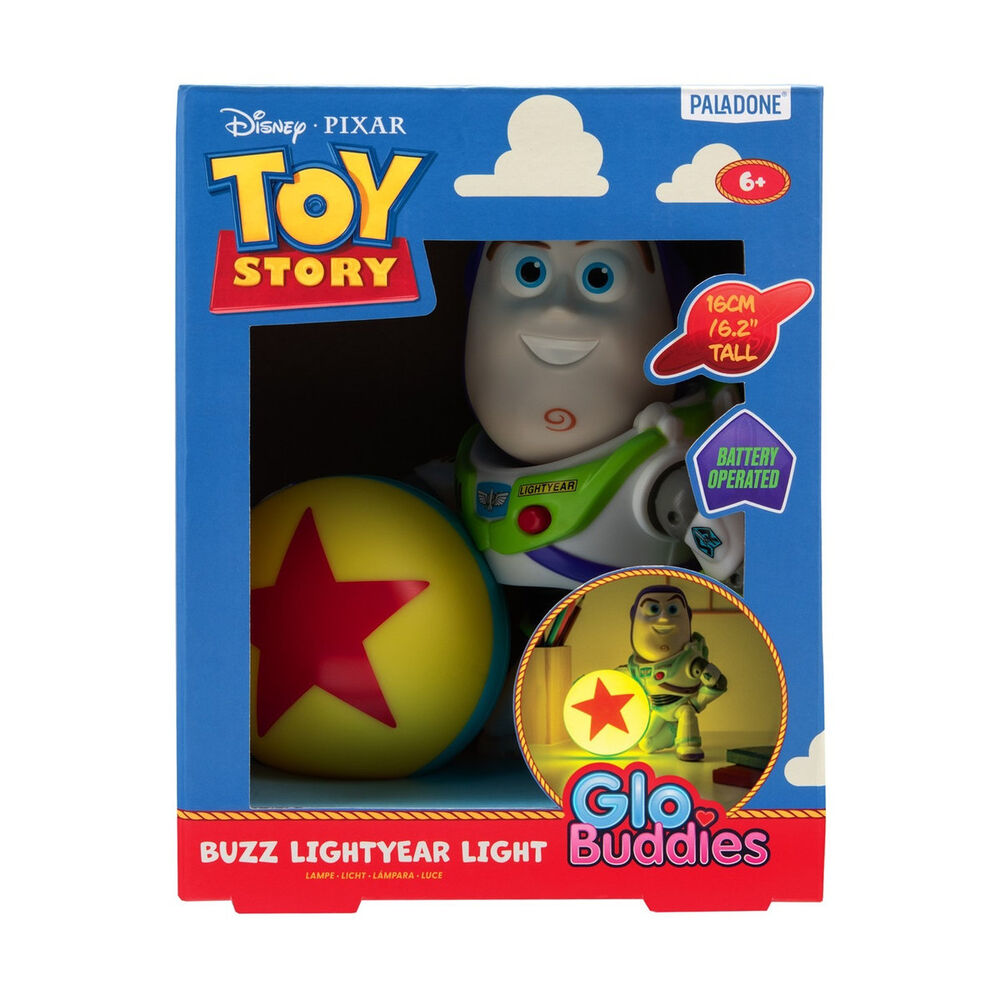 Luz de Presença GloBuddies Buzz Lightyear Toy Story Disney 16 cm — imagem 4