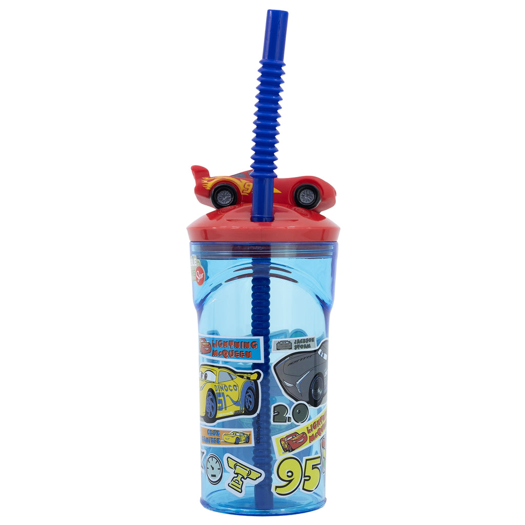 Garrafa figura 3D Cars 360 ml