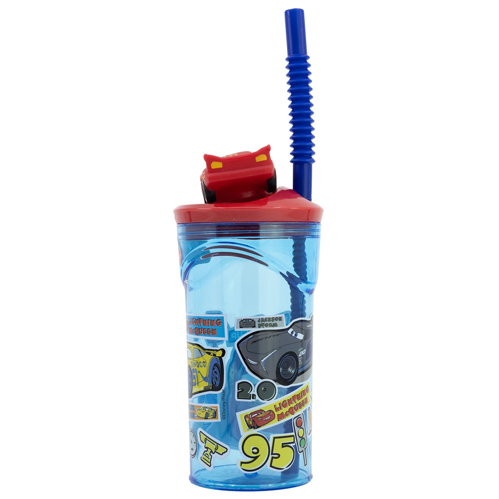 Garrafa figura 3D Cars 360 ml