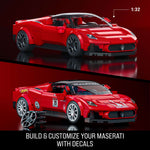 Maserati MC20 Mattel Brick Shop Hot Wheels — 250 Peças — imagem 3