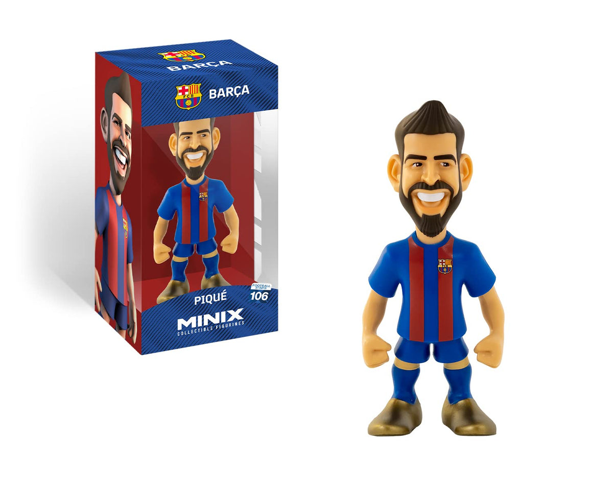 Minix - Football Stars 106 - Figura PVC 12 cm - FC Barcelone - Piqué 3
