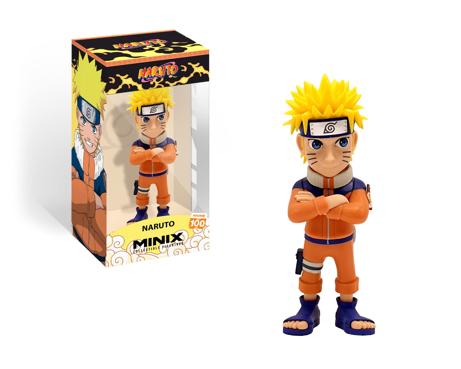 Minix - Anime 100 - Figura PVC 12 cm - Naruto - Naruto Uzumaki