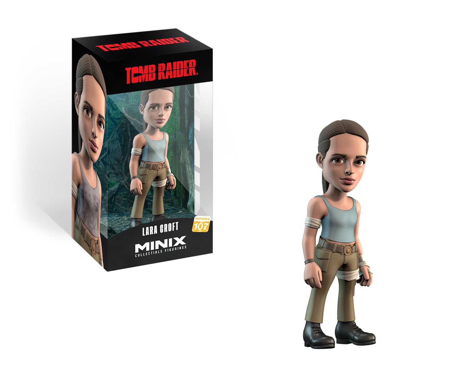 Minix - Películas 107 - Figura PVC 12 cm - Tomb Raider - Lara Croft