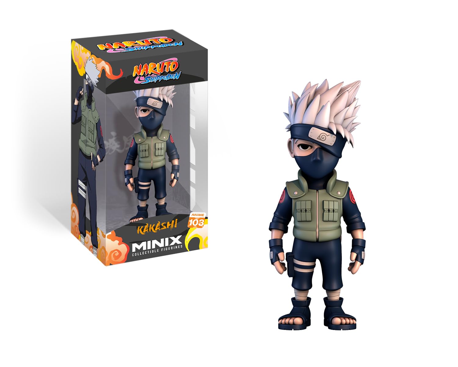 Minix - Anime 102 - Figura PVC 12 cm - Naruto Shippuden - Kakashi Hatake