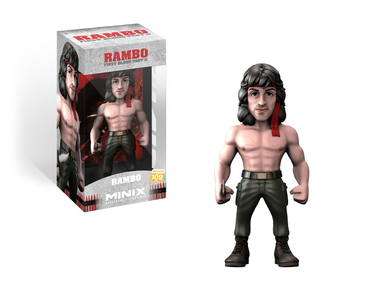 Minix - Movie 109 - Figura PVC 12 cm - Rambo - Rambo avec Bandana
