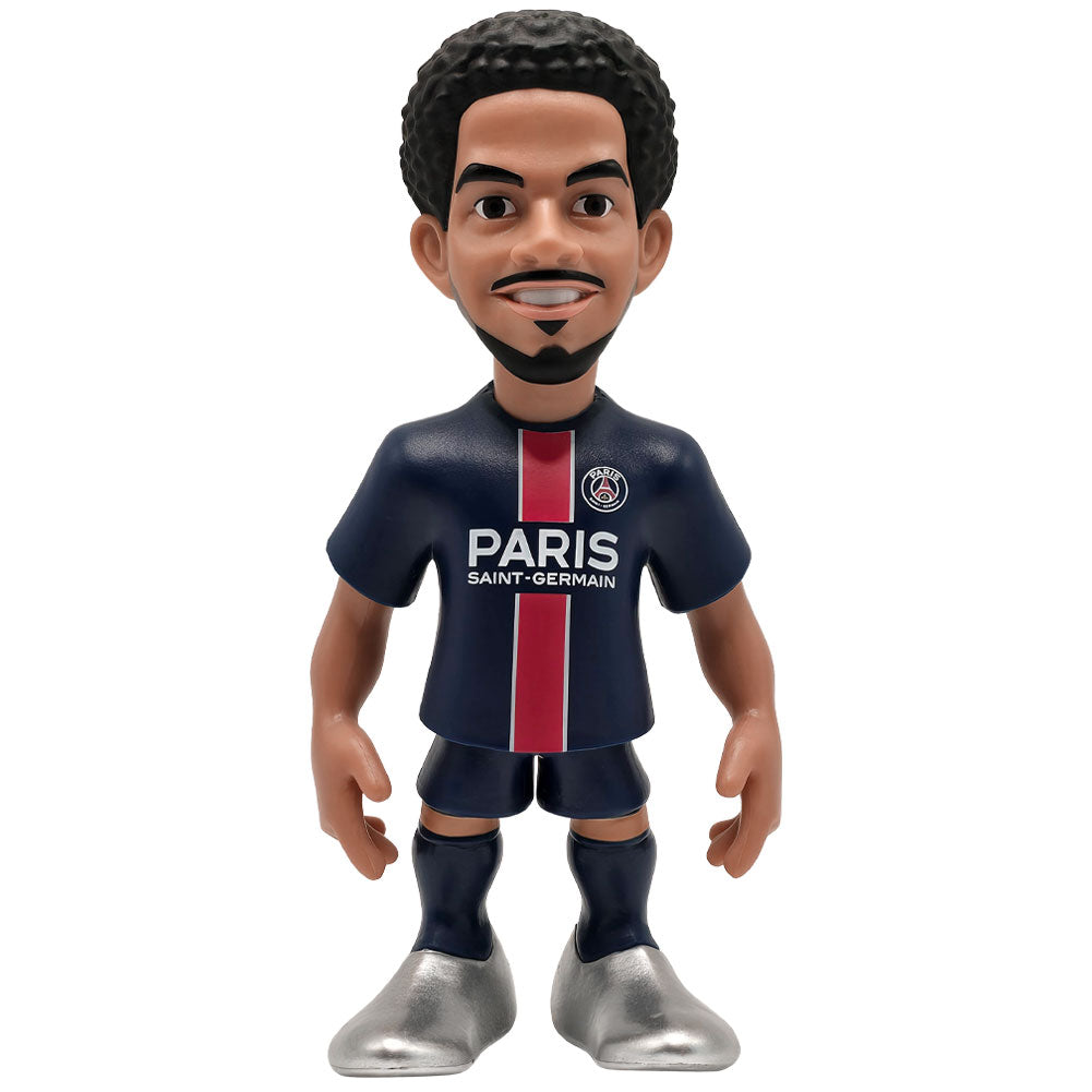Minix - Football Stars 195 - Figura PVC 12 cm - PSG - Warren Zaire - Emery 33 (W9-2)