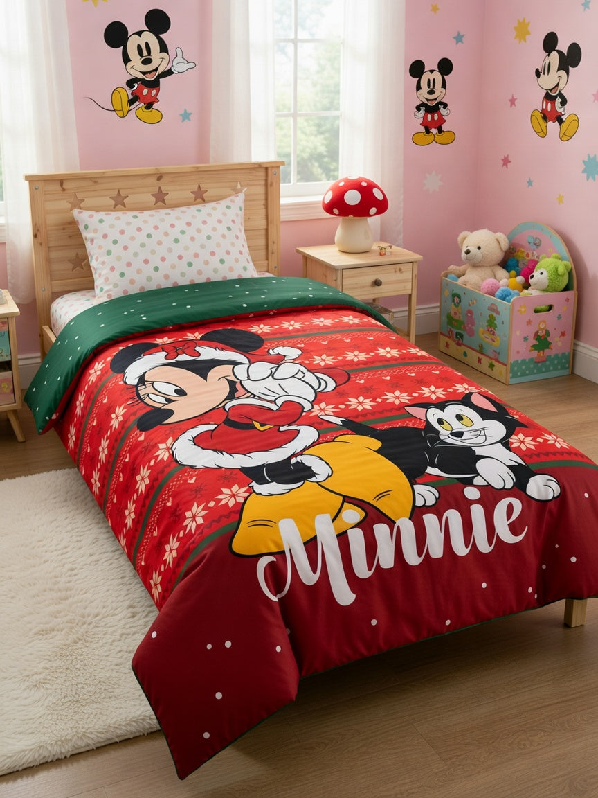 Edredão Minnie Natal