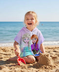 Poncho Toalha de Praia Frozen