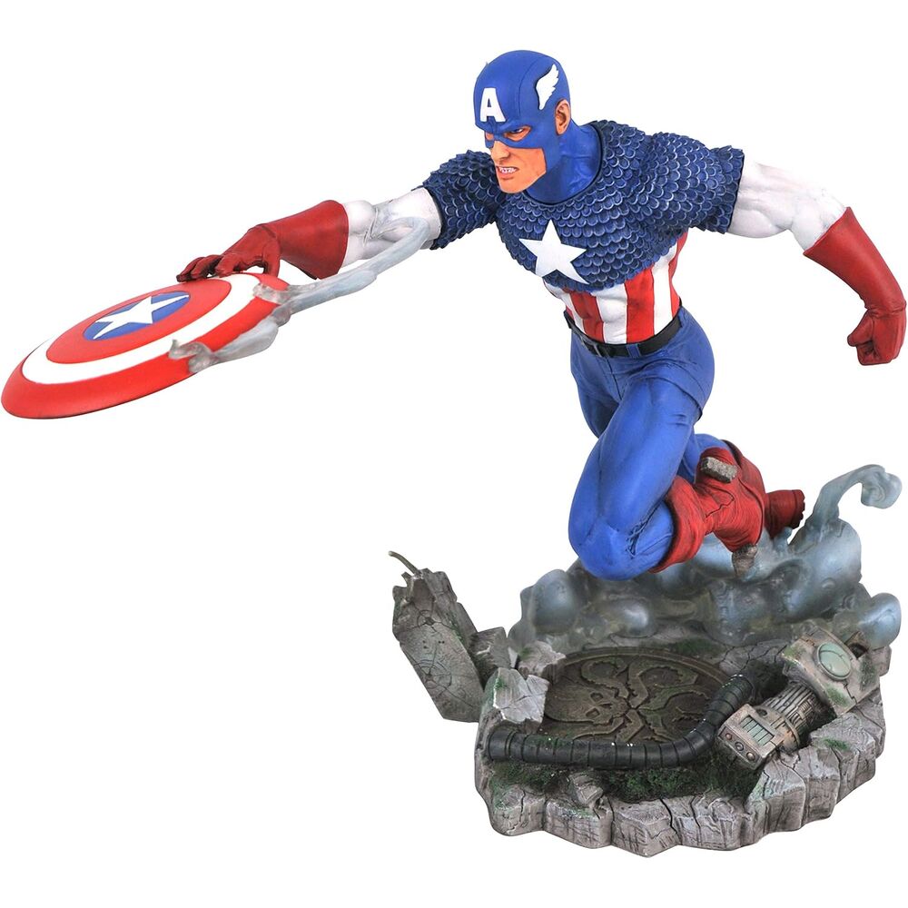 Estátua Captain America Marvel Comic Gallery 25 cm - imagem 2