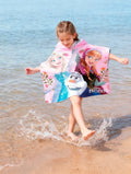Poncho Toalha de Praia Frozen