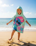 Poncho Toalla de Playa Stitch