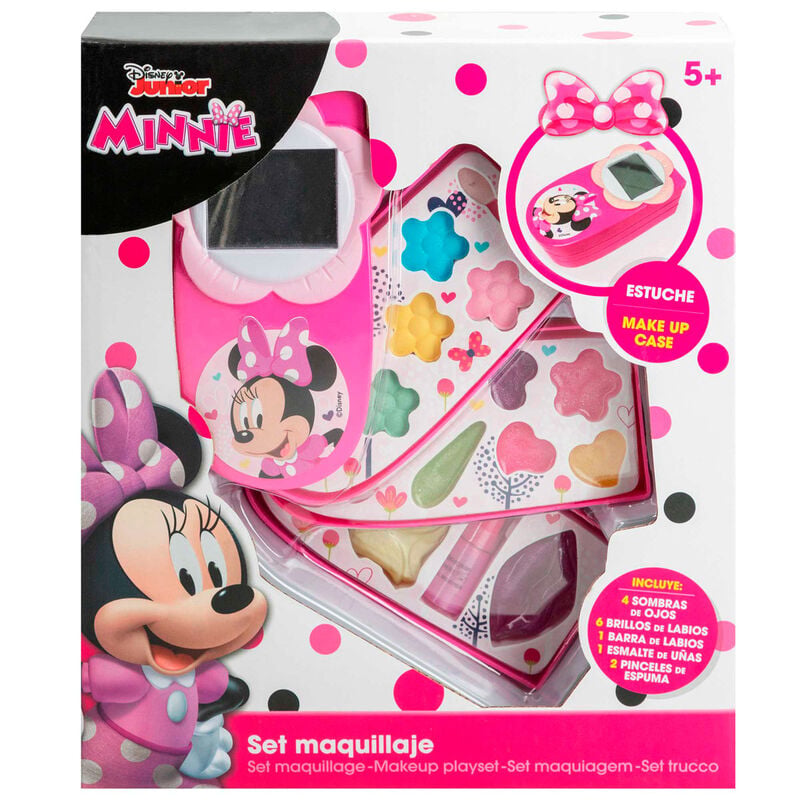 Conjunto de Maquilhagem Telefone Minnie Disney