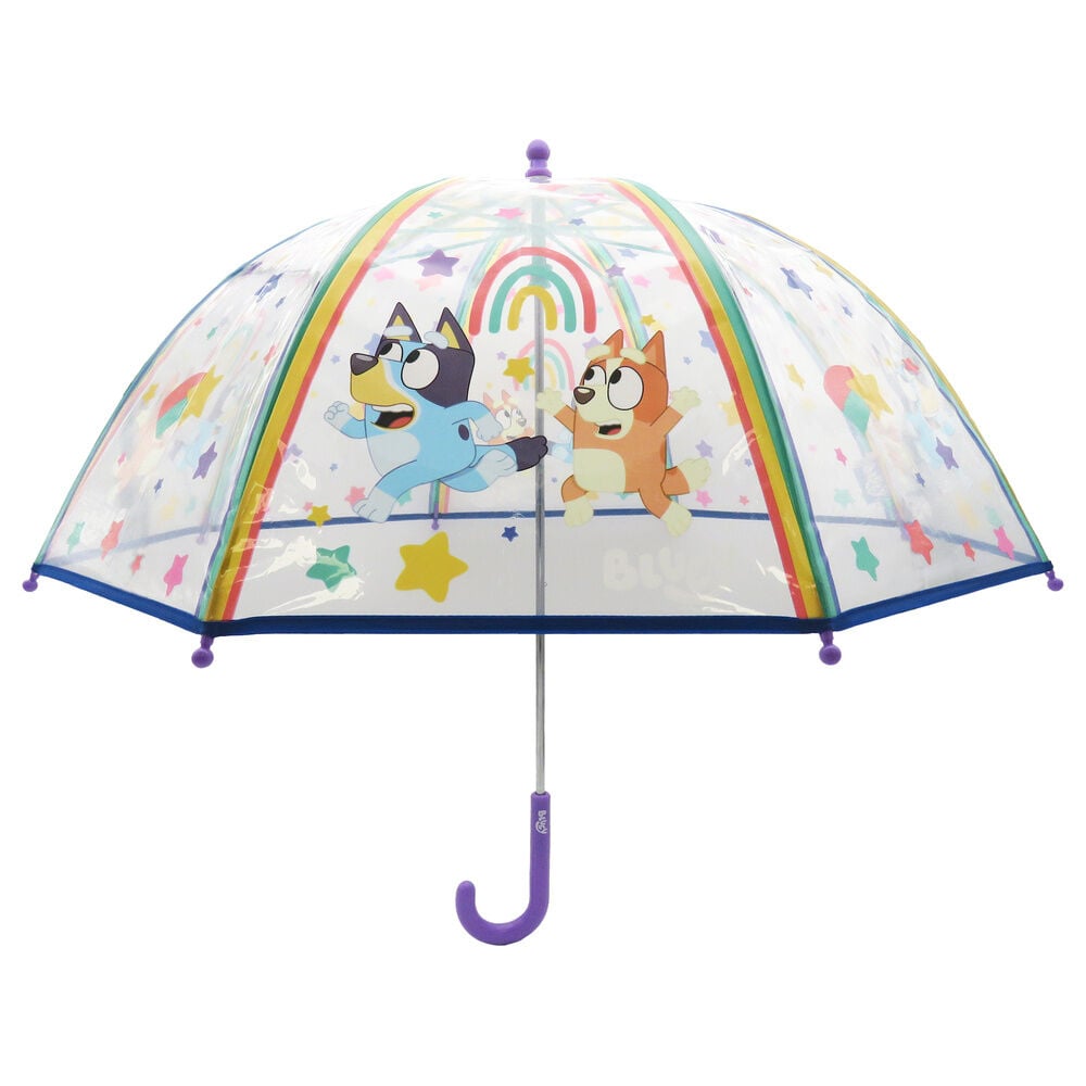 Guarda-Chuva Transparente Bluey — 48 cm
