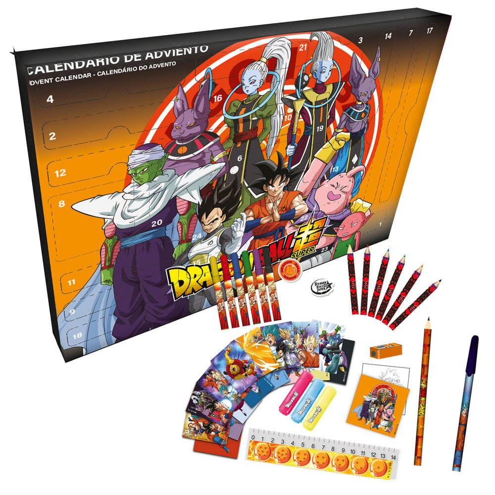 Calendário do Advento Dragon Ball