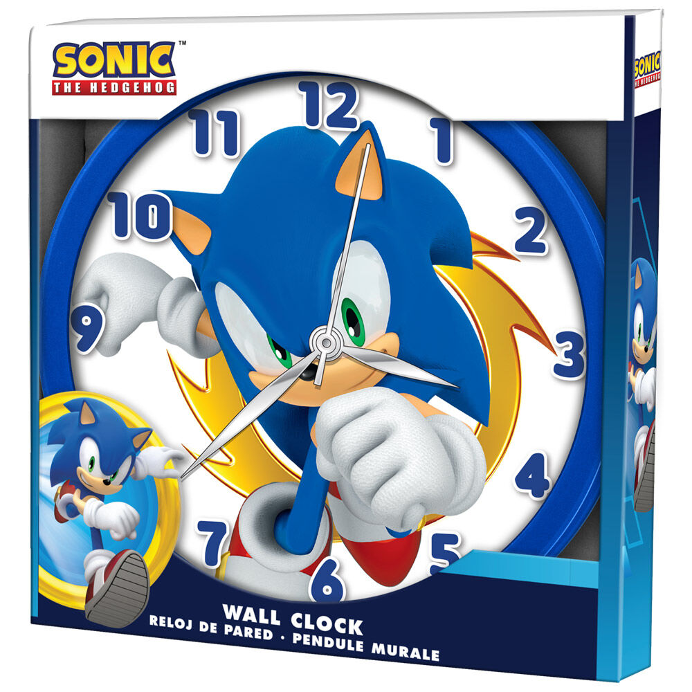 Relógio de Parede Sonic The Hedgehog - imagem 1
