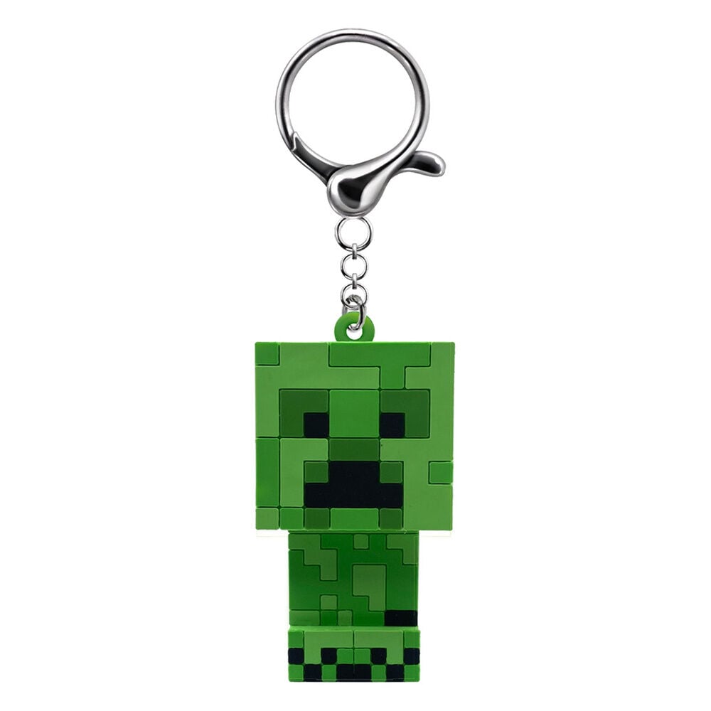 Porta-chaves Flashies Minecraft com Figura 3D e Luz