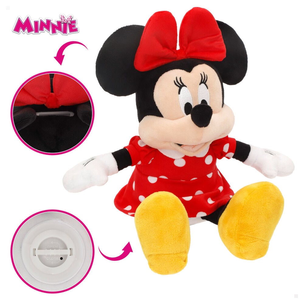 Mealheiro de Peluche Minnie — 20 cm