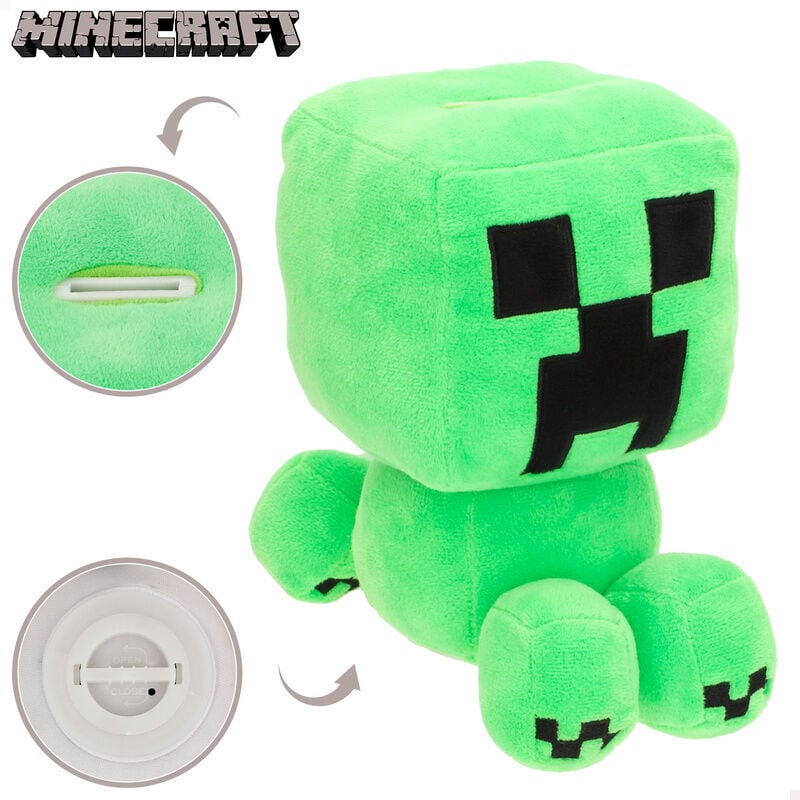 Mealheiro de Peluche Minecraft — 20 cm