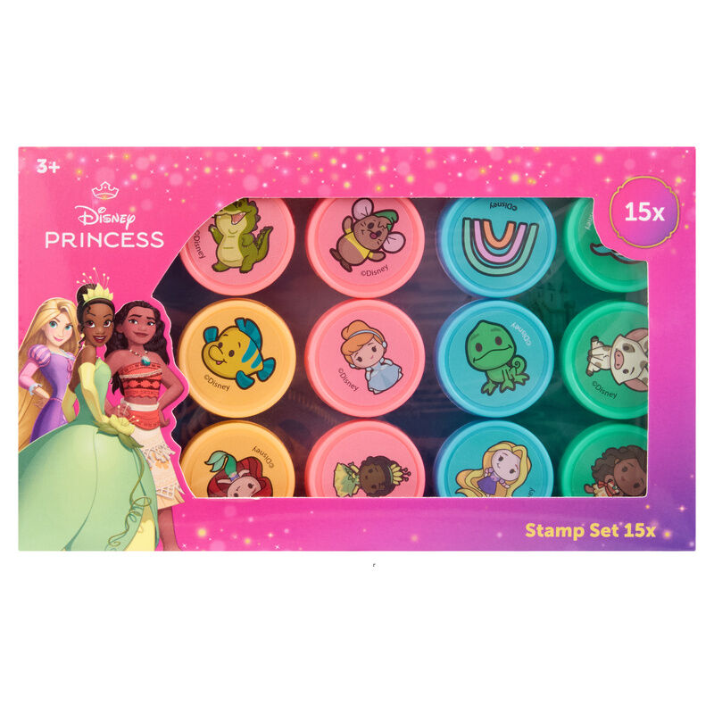 Conjunto 15 Carimbos Princesas Disney - imagem 3