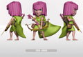 Figura Minix Video Games: World of Clash - Archer 108