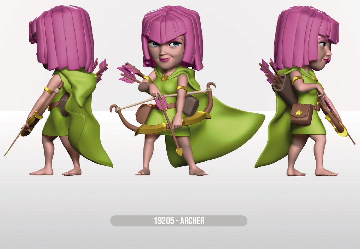 Figura Minix Video Games: World of Clash - Archer 108